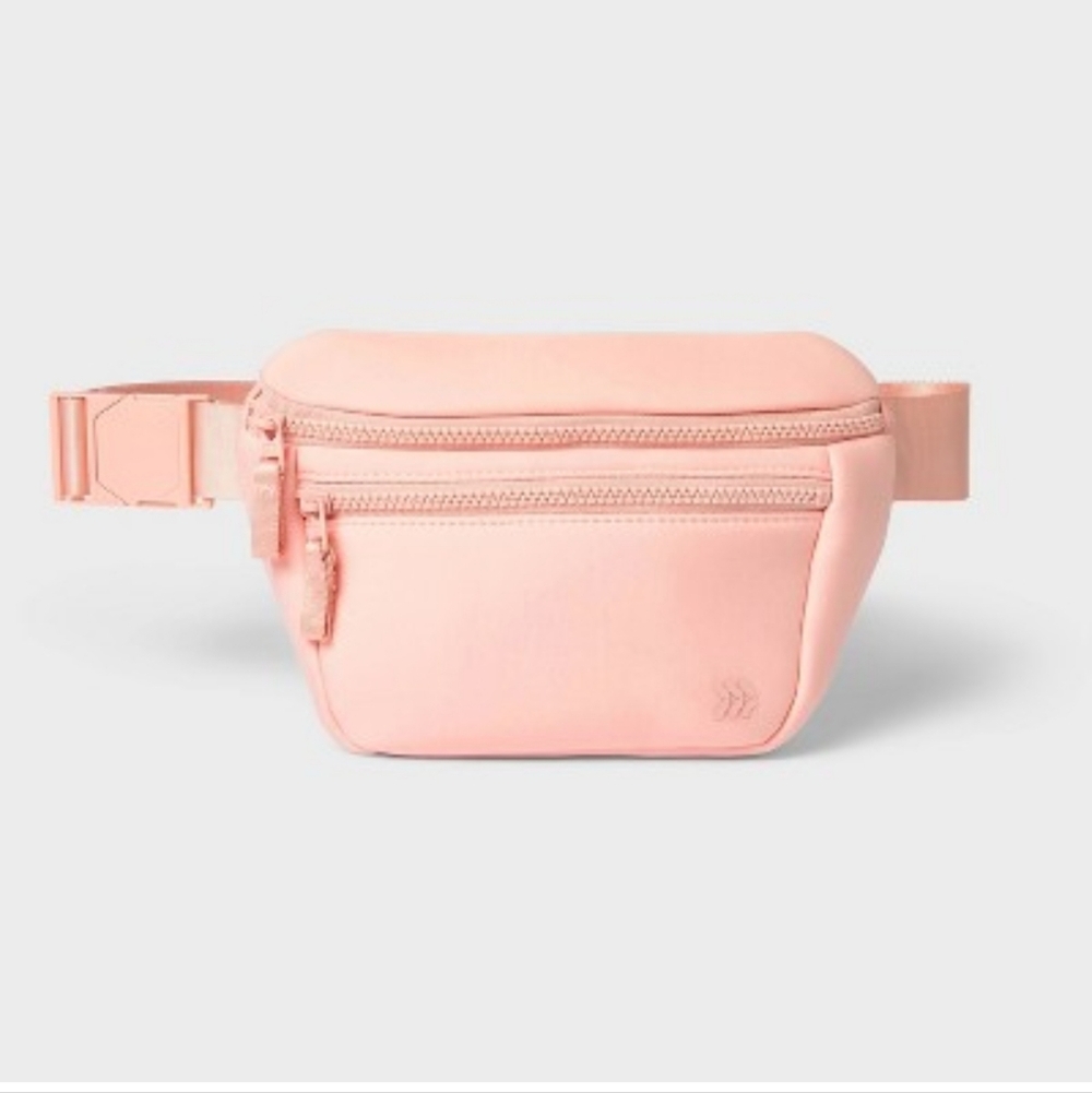 All In Motion Belt Bag Fanny Pack In Blush Travel Waterside Vacation‎ Beach